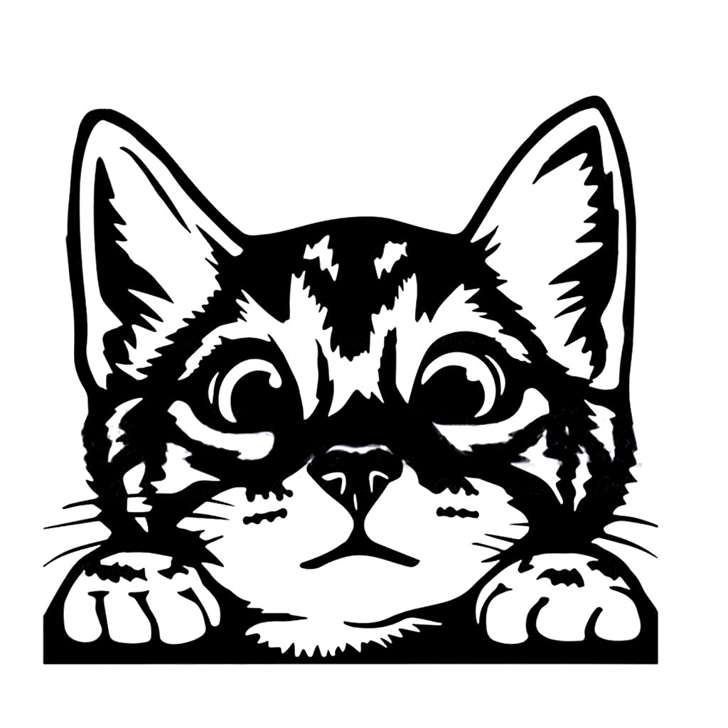 Fustella Per Biglietti Motivo Gatto - Metallica Per Scrapbooking