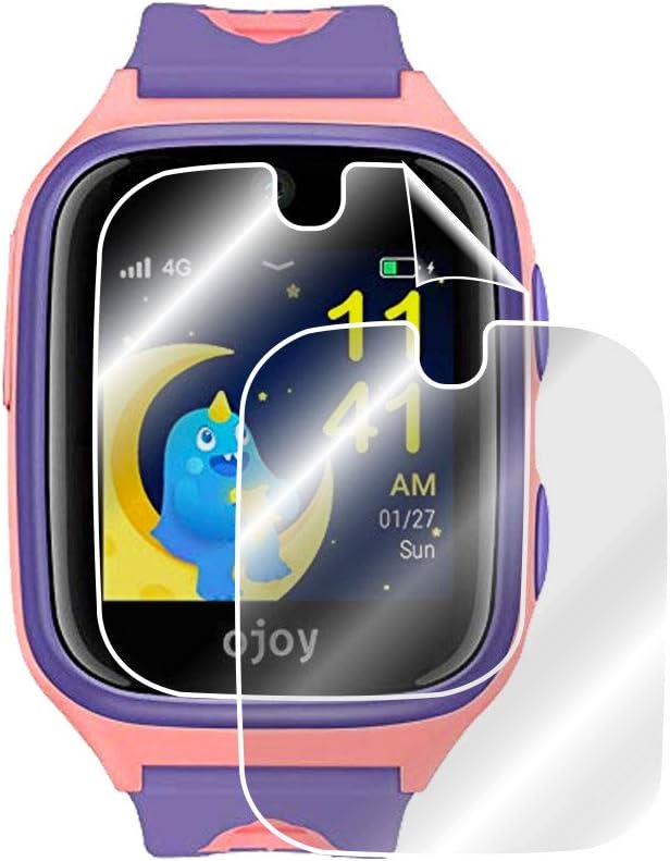 IPGIPG For OJOY A1 KIDS Smart Watch Screen Protector (2 Units) Invisible Ultra HD Clear Film Anti Scratch Skin Guard - Smooth/Self-Healing/Bubble -Free
