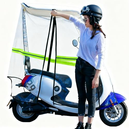 Funda impermeable universal con bolsillo para scooters eléctricos y motos urbanas