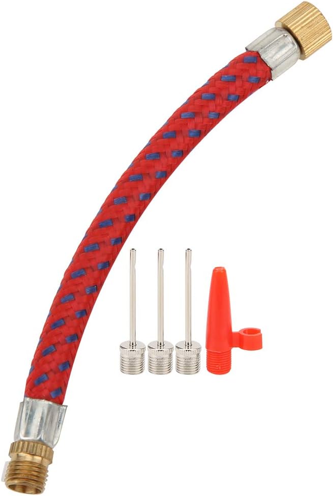 Valve Pump Adapter Rugged Air Needle Ball Inflation Nozzle