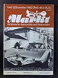  Oldtimer Markt - Dezember/1982 - Corvair-Stroy - Modelautos - NSU-Gespann
