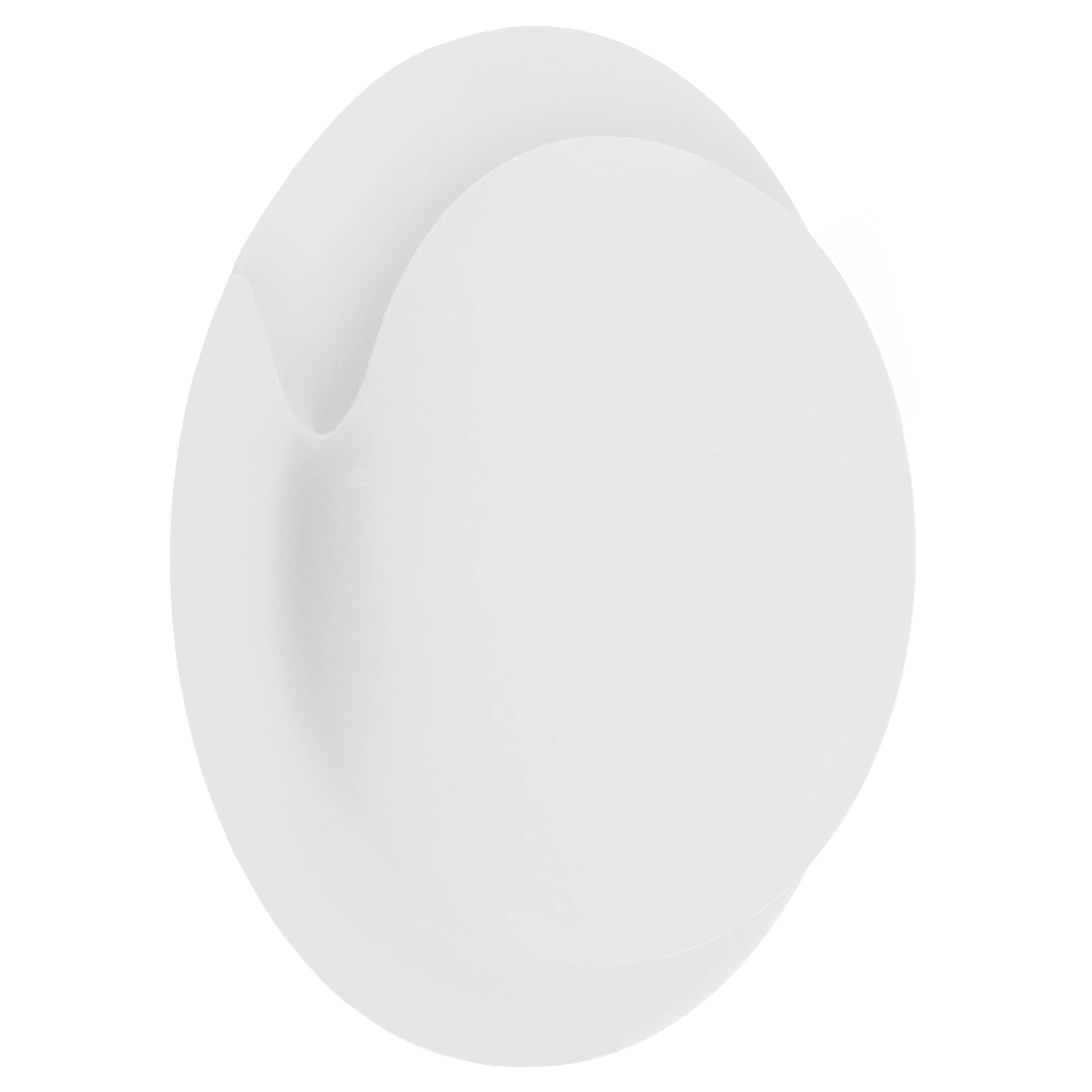 mumbi Silicone Case Compatible with AirTag Protective Case Self-Adhesive White