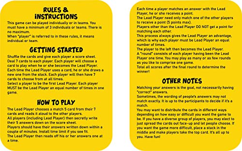 Juego de cartas trivia para adultos y fiestas miniatura 5