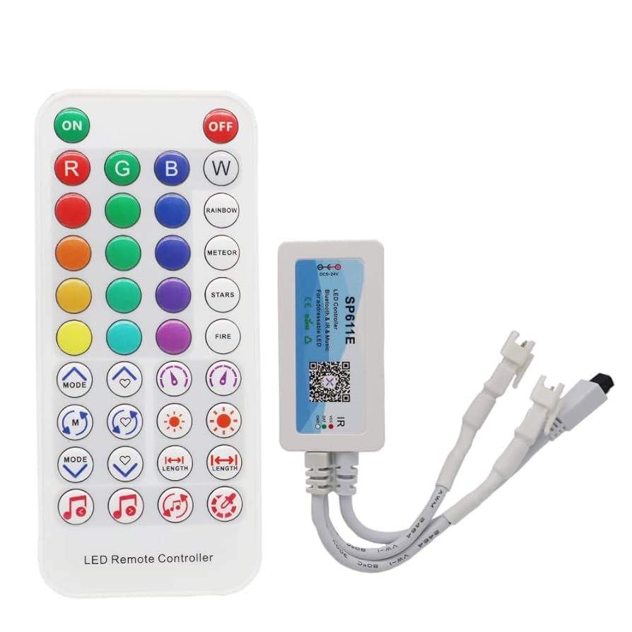 Temaページ Amazon.com: TOPXCDZ LED Controller SP611E Bluetooth Music