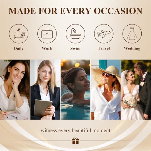 Ritach Gold Statement Earrings for Women - Chunky Gold Dangle Earrings Drop - image 7
