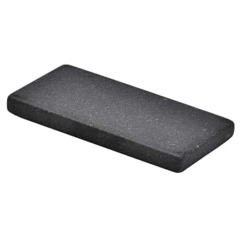 Testing Stone, Gold Testing Stone, Portable 3inx1.5in/3.9inx2in S/L Touchstone Testing Silver for Testing Gold for Testing Jewelry Testing Platinum(Large)