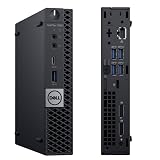 Dell OptiPlex 7060 Micro Desktop Computer, Intel Core i5-8500T 2.10GHz, 32GB DDR4 RAM, 256GB SSD, Windows 11 Pro