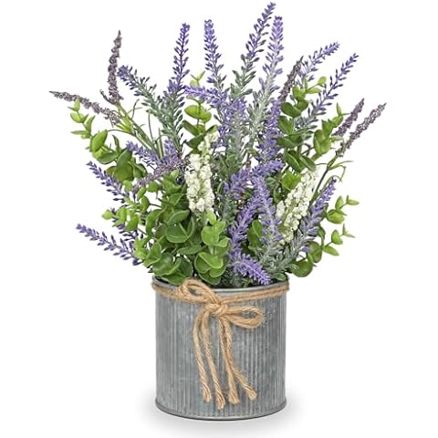Hollyone Lavande artificielle en pot Cover