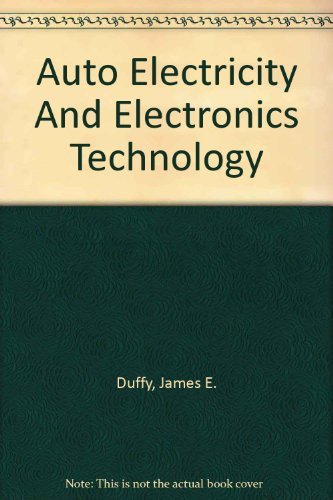 Auto Electricity And Electronics Technology 1590702743 Book Cover
