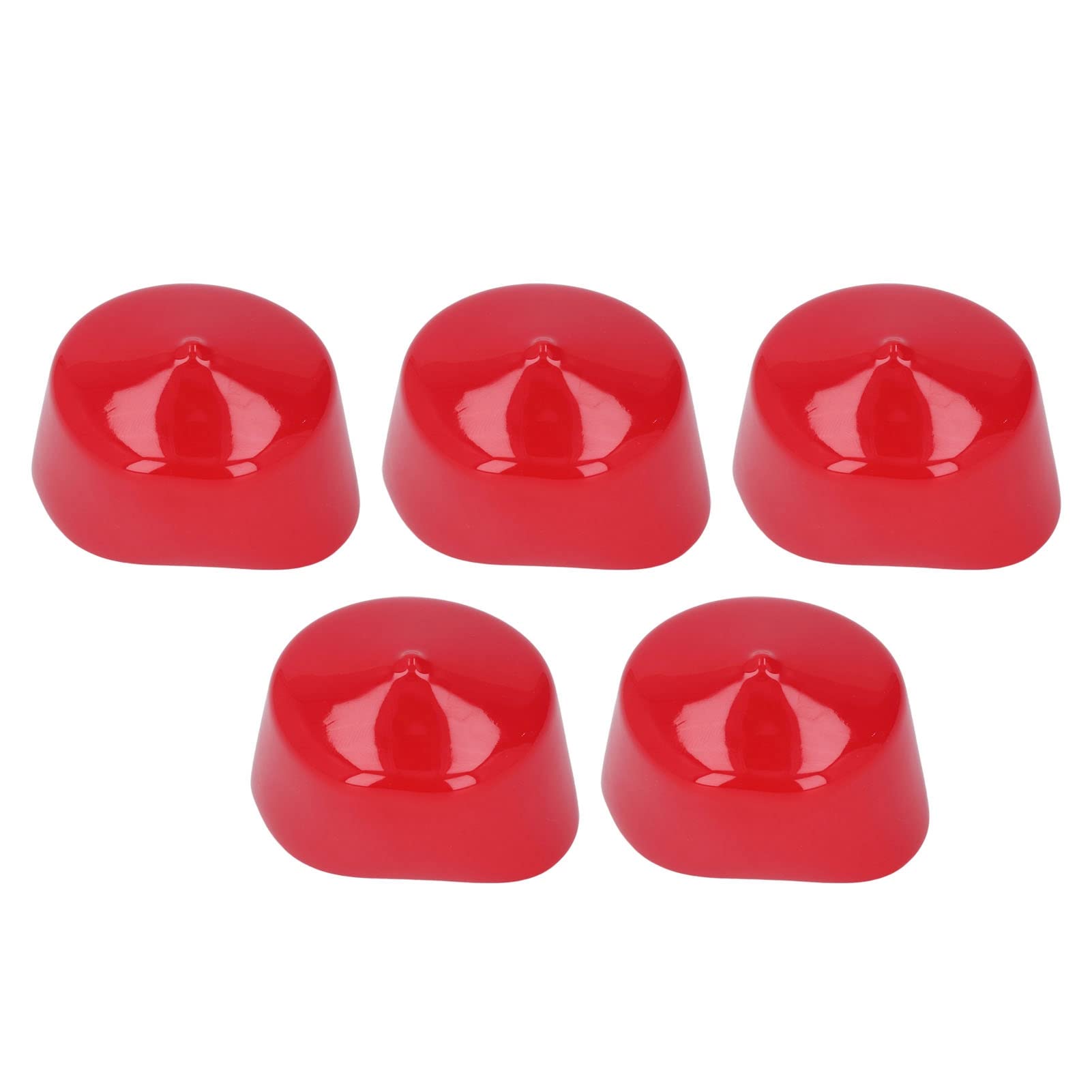 ANKROYU 5PCS Screw End Cap, PVC Thread Protective Cap, Flame Retardant, Thread Protective Cover for Hydraulic Pipe Joints over Joints Oil Cylinders Valves