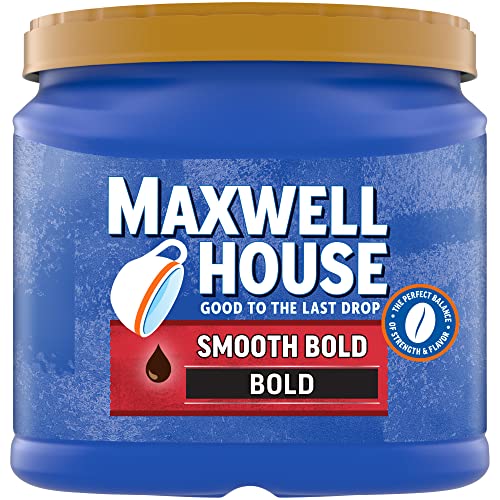 Maxwell House Smooth Bold Dark Roast Ground Coffee (26.7 oz Canister) Maxwell House Smooth Bold Dark Roast Ground Coffee (26.7 oz Canister)