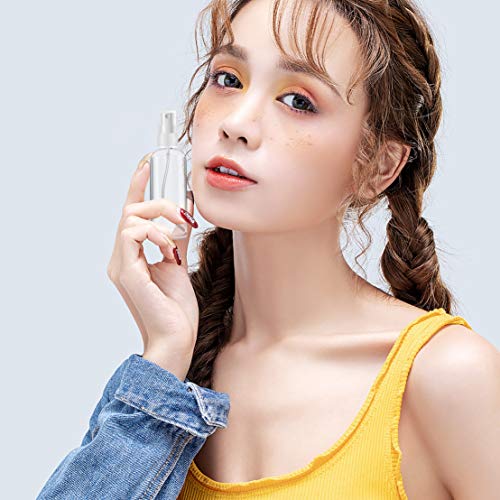 Zerofire 2 Pack/4 Pack Spray Bottles 1Oz/2Oz Clear Plastic Empty Refillable Mini Spritzer For Travel, Cleaning, Gardening, Skin Care Atomizer For Essential Oils, Perfume #TOP6