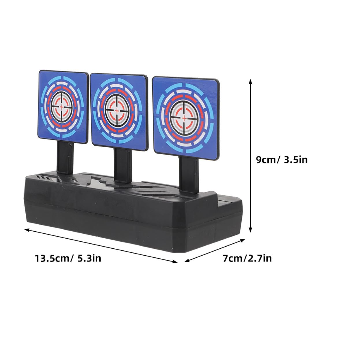 POPETPOP 3pcs Gel Auto Reset Target Toy for Shooting Practice Cardboard Targets for Boys and Girls
