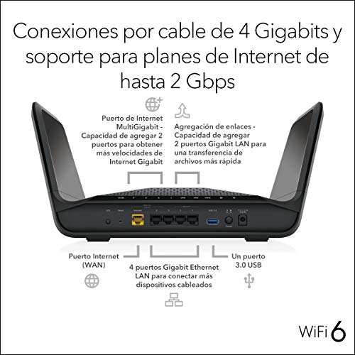 Netgear-Nighthawk-RAX70-Router-AX8-WiFi-6-Tribanda-AX6600-de-8-transmisiones-de-Datos-Cobertura-de-hasta-175-M2