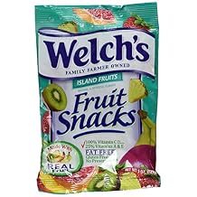 WELCHS Fruit Snacks, Island Fruits, 5 Ounce