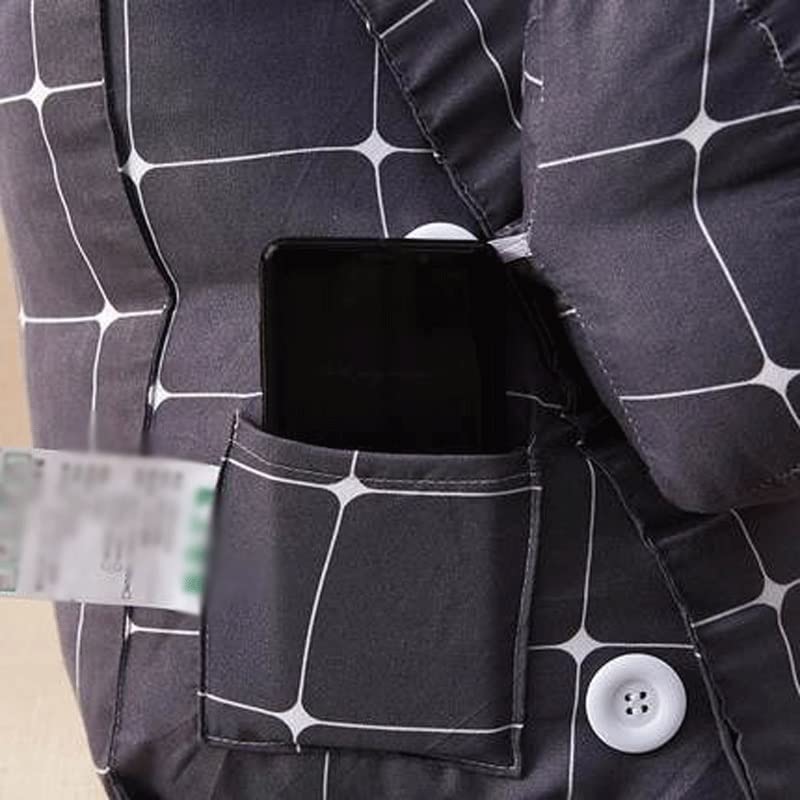 Coussin de dos ajustable avec appuie-tête pour assise prolongée