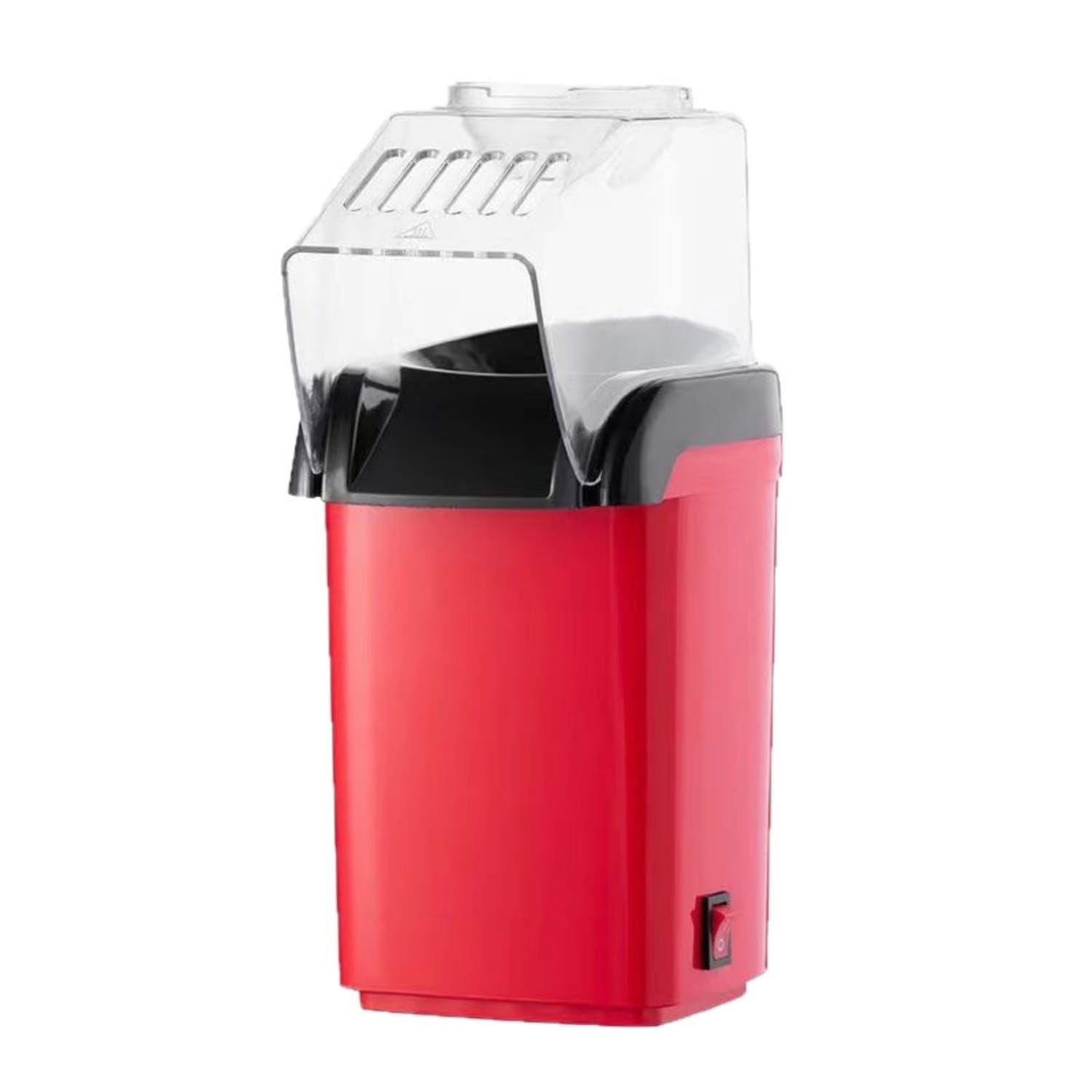 Compact Electric Popcorn Machine Countertop Popcorn Machine Hot Air Appliance Fast for Movie Lovers, Families, Home Theater, Parties, Red, EU Plug-image-32