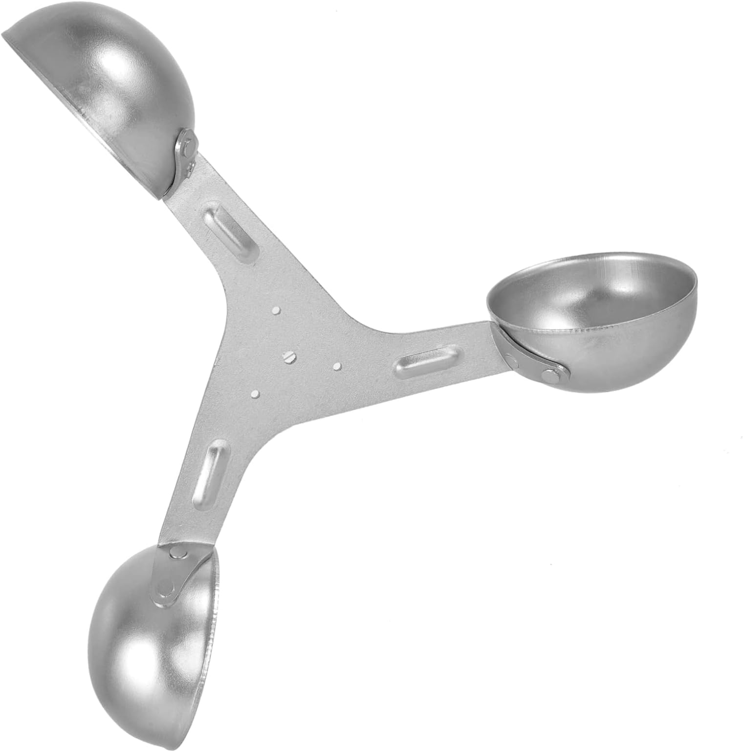 Anemometer Cup Sensor for Wind Measurement 3-Cup Replacement Air Flow Gauge Compatible Outdoor Wind Measurement Devices