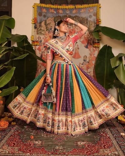 New Lehenga Chaniya Choli for Women Ready to wear Navratri Wedding Partywear Lehenga choli for women-vru44
