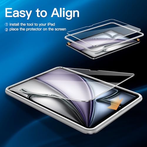 Image of JETech Screen Protector Guard for iPad Air 13 inch M4 /M3 /M2, 2-Pack