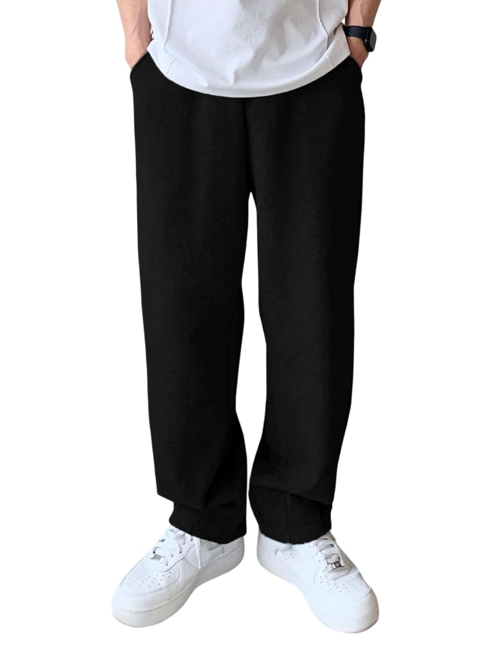 progeny AFT Torpedo Solid Cotton Blend Men Athleisure Track Pant Lounge Wear-picture-40
