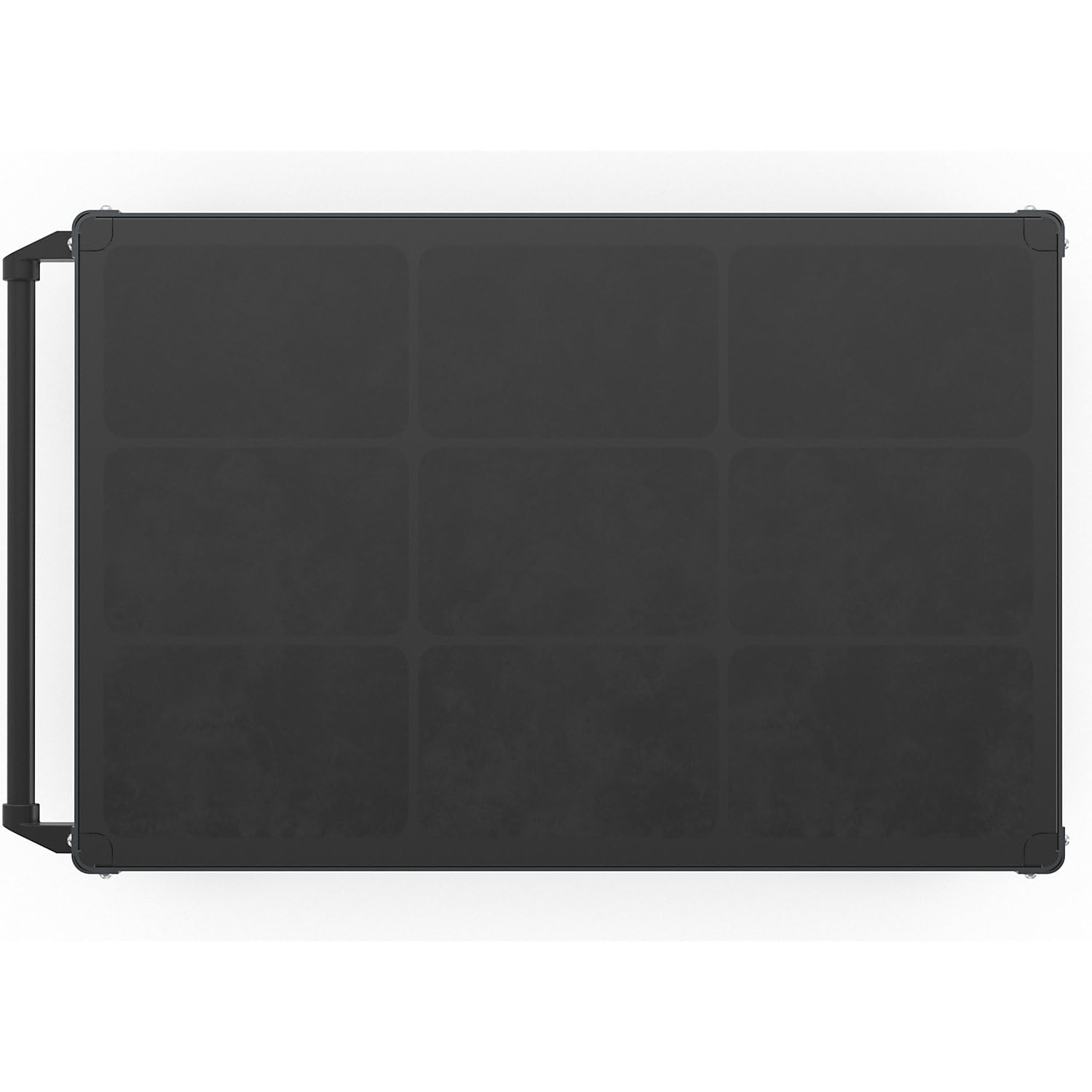 eurokraft | Chariot de Montage CustomLine | 2 tablettes | avec Blocage Central | Anthracite