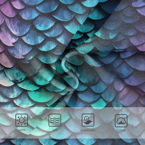 Dragon Scale Blue Purple Toddler Girls's Underwear 2T 202a30173