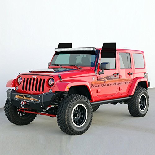 Tint Kits (Computer Cut) For 2011-2016 Jeep Wrangler Unlimited (Front Windows, 20% Tint) Tint Kits (Computer Cut) For 2011-2016 Jeep Wrangler Unlimited (Front Windows, 20% Tint)