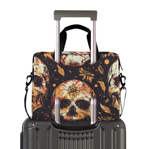 Funda para portátil con diseño de calaveras mexicanas miniatura 3