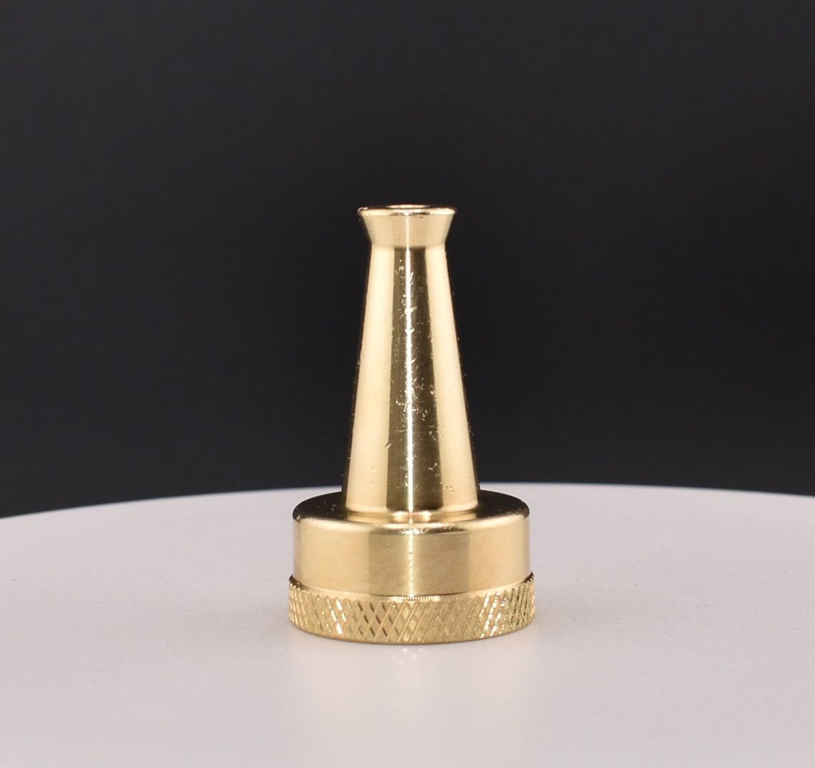 Solid Brass Hose Jet Sweeper Nozzle with Extra Washers