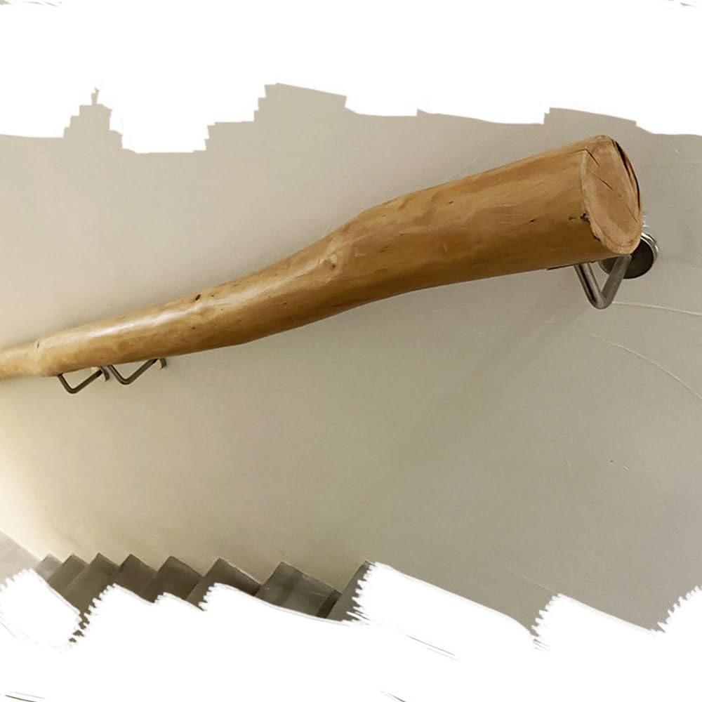 Rambarde d'escalier en bois de 100 cm antidérapante pour la sécurité du loft
