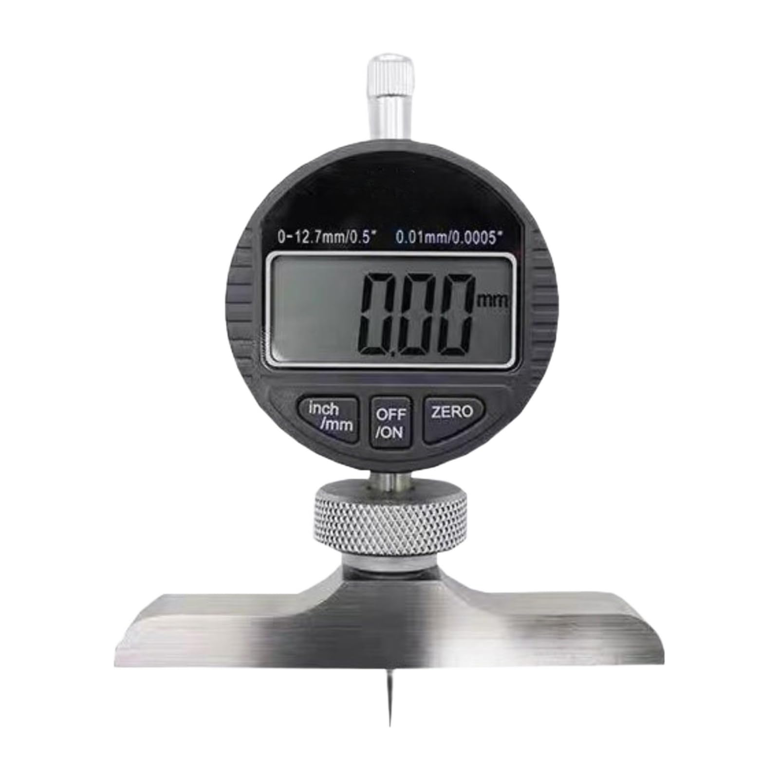 Digitales Tiefenmessgerät, 0-0.8 mm(Large Base 0.01mm 0-12.7mm)