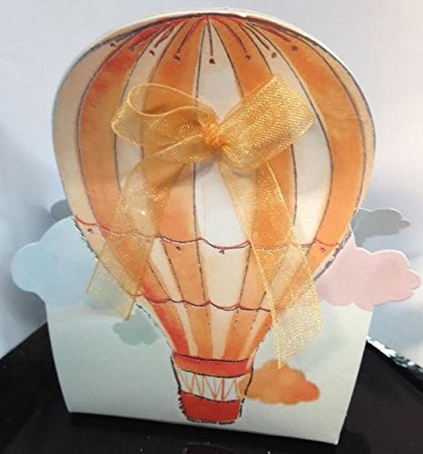 Scatolina portaconfetti Mongolfiera - Feste - Bomboniere - di Scrap
