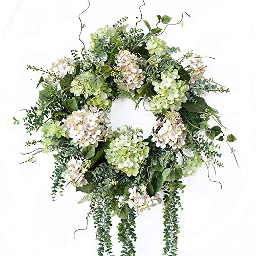 Metal Wreath Frame for Crafts - Create Floral, Glamorous, & Earthy Designs - Green (10" - 10 Pack)