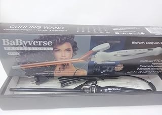 مكواة تجعيد الشعر من باربليس، أسود