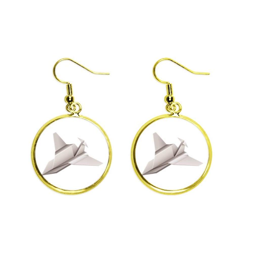 Pendientes de oro tipo origami que reflejan tu personalidad 2
