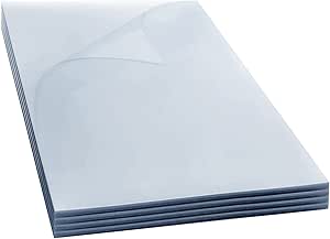 ProfiOffice Deckblätter DIN A3 Transparent-glänzend - 100 Stück Für Perfekte Präsentationen