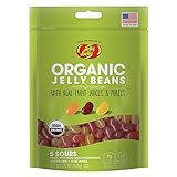 Jelly Belly Organic Sour Jelly Beans in Resealable Standup Pouch (5.5 Ounce)