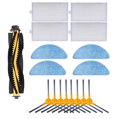 Brosse et filtres pour Rozi Tidybot E30 pour résoudre la perte d'aspiration et les sols ternes