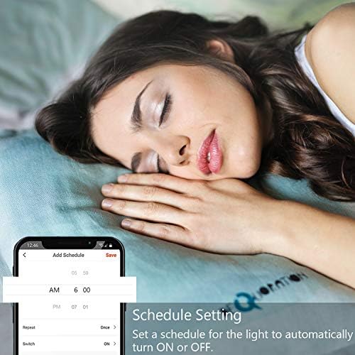 SYLSTAR Smart LED Ceiling Light 20W 1500lm, RGB+CW Color Ambiance, APP or Voice Control, Compatible with Alexa and Google Home, No Hub Required(2.4Gz WiFi + Bluetooth)