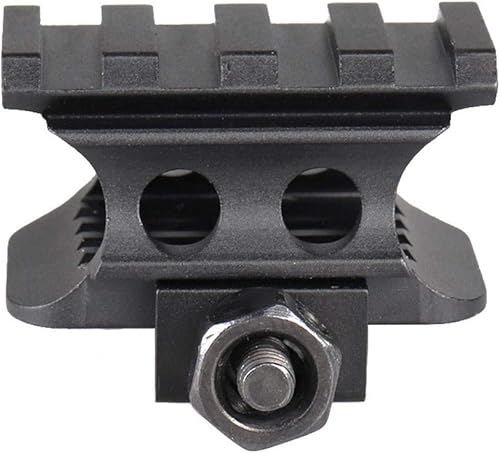 Miniatura 4 de Carril P.ICA-tinny de 0.787 in con 4 ranuras de aleación de aluminio adaptador soporte soporte de base elevadora para caza accesorios de paintball