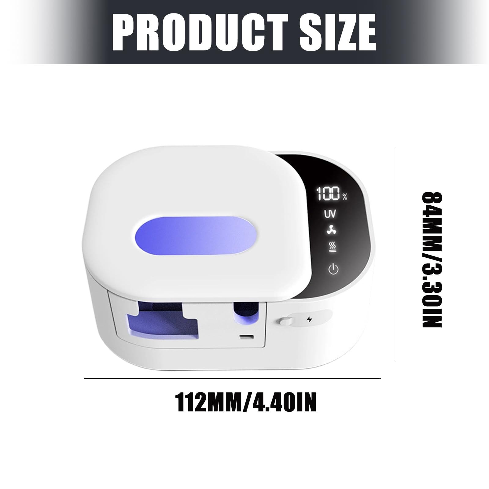 Portaspazzolino automatico con coperchio mobile, supporto per asciugatura, custodia in ABS a 2 slot per riporre quotidianamente lo spazzolino in bagno Portaspazzolino automatico con coperchio mobile