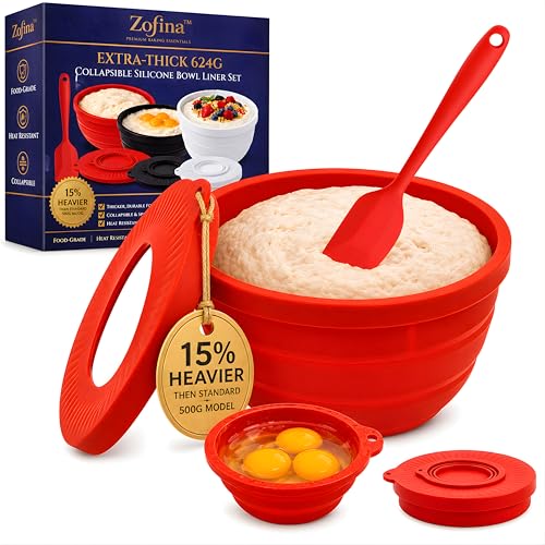 ZOFINA™ Silicone Bowl Liner for KitchenAid 5 Quart Tilt-Head Stand Mixer by ZOFINA - Used condition - US$20.97