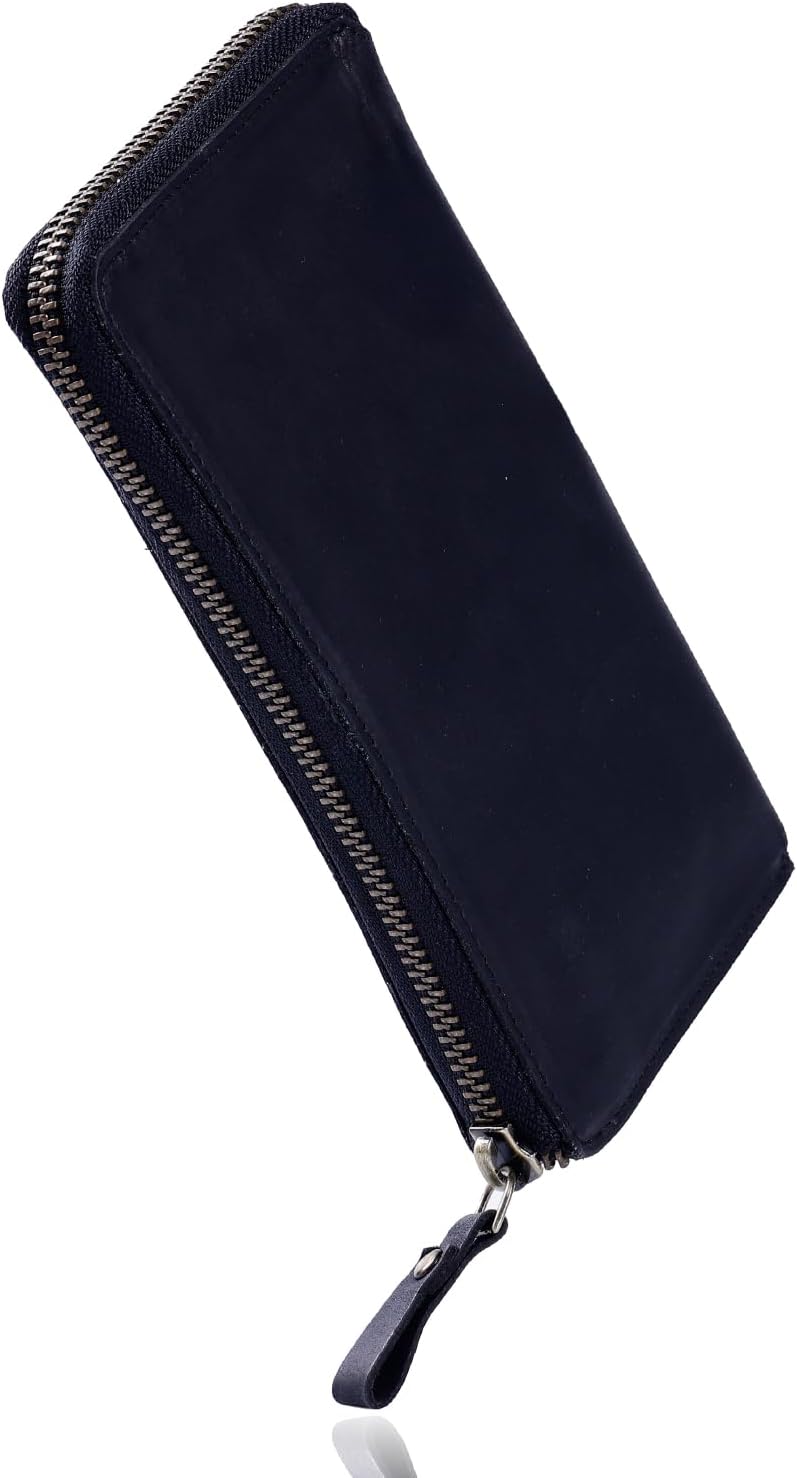 Amazon | [JAPAN FACTORY] 長財布 財布 メンズ 本革 TIDY2.0 軽い