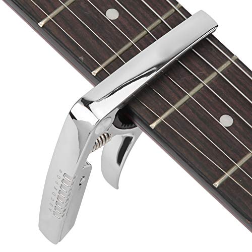 Guitare Capo Tuner 2 en 1 Clip Tuning Clamp Trigger en alliage de Zinc Batterie Rechargeable intégrée RGB LED Display GT… - Les Beatles, Paul McCartney, John Lennon, RIngo Starr, George Harrison Guitare Capo Tuner 2 en 1 Clip Tuning Clamp Trigger en alliage de Zinc Batterie Rechargeable intégrée RGB LED Display GT… – Image 3