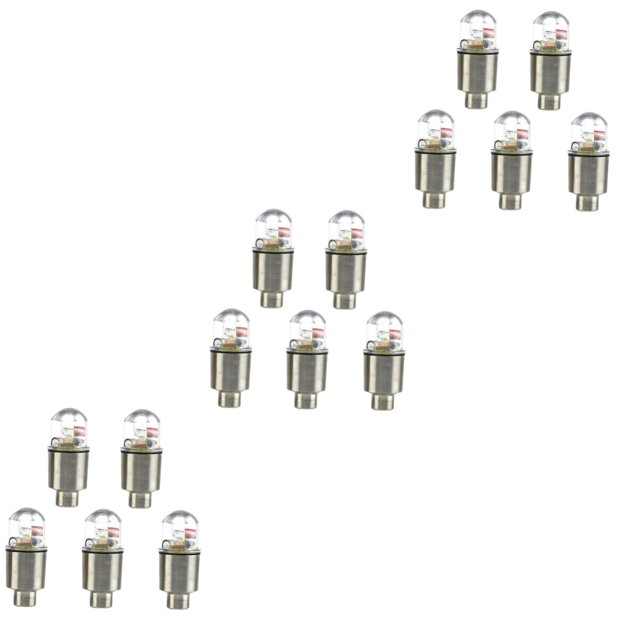 BESPORTBLE Beautiful Bike 15 Pcs Flash Light Tires Accessories Bike Led Wheel Lights Car Caps Light Tire Tyre Light Ledlight