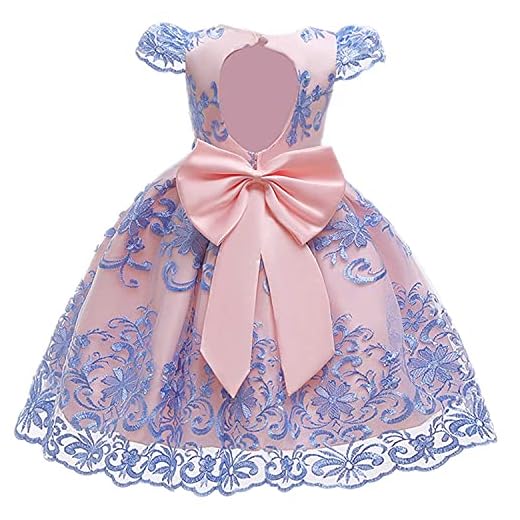 NNJXD flicka tyll blomma prinsessa halloween party klänning för barn 3–8 år
