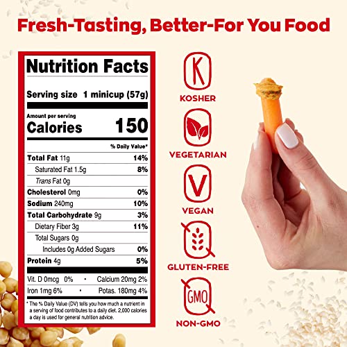 Sabra Classic Hummus Singles, 2 Oz, 6Ct Box #TOP6