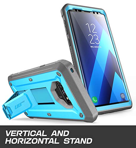 Supcase Unicorn Beetle Pro Series Phone Case For Samsung Galaxy Note 9, Full-Body Rugged Holster Case With Built-In Screen Protector For Samsung Galaxy Note 9 2018 (Blue) #TOP2