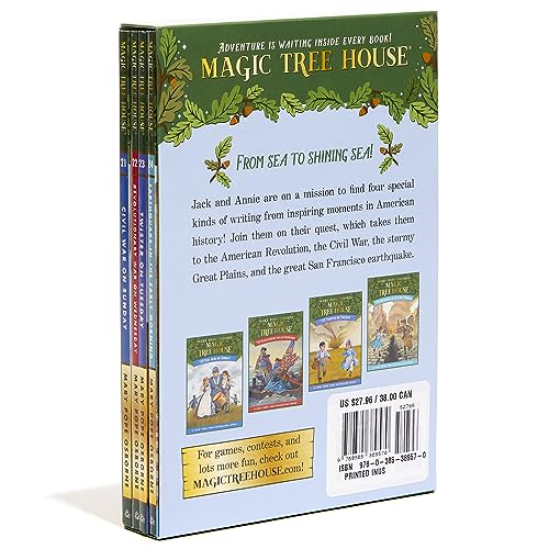 Magic Tree House Books 21-24 Boxed Set: American History Quartet - Image 3